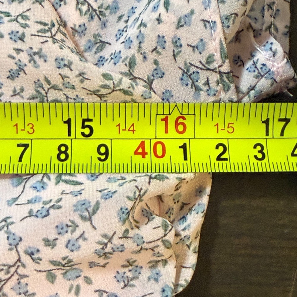 She + Sky Floral Ruched Mini Dress Size L - Picture 9 of 11